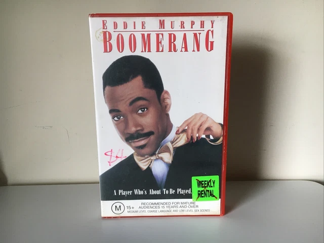 BOOMERANG VHS TAPE CIC Taft big box eddie murphy $10.00 - PicClick AU