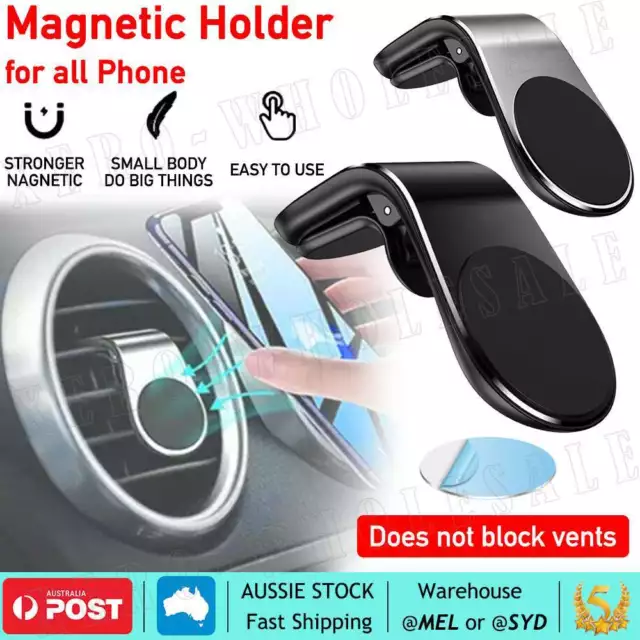 Air Vent Mount Car Mobile Phone Holder 360 Magnetic Smart Universal Holder