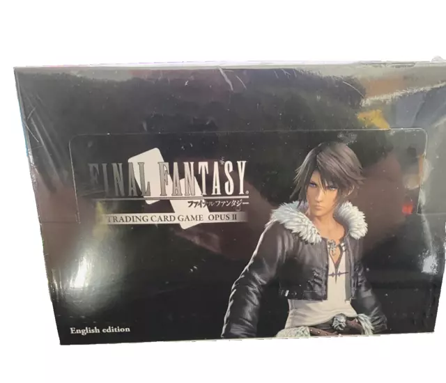 Final Fantasy Trading Card Games Opus 2 Sealed Booster Box