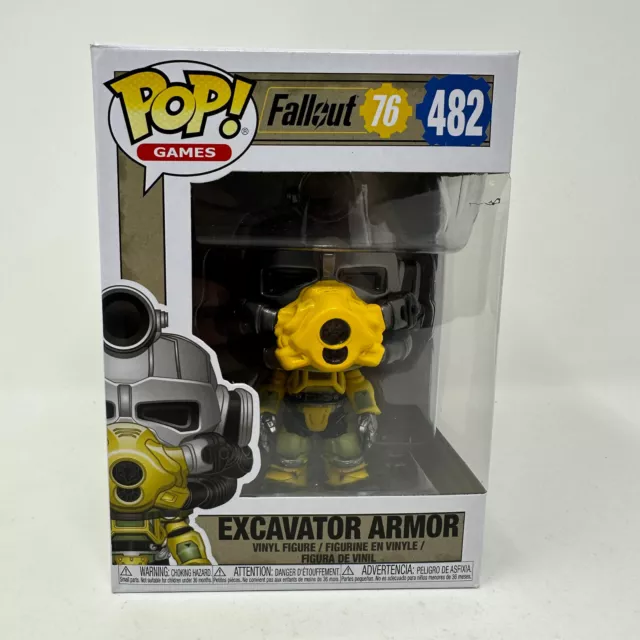 Funko Pop! Games Fallout 76 - Excavator Armor #482