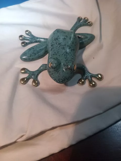Michael Healy Brass Frog Premium Door Knocker