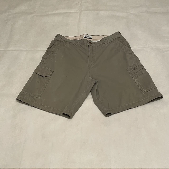 "Pantaloncini cargo vintage Columbia cachi - vita 36""