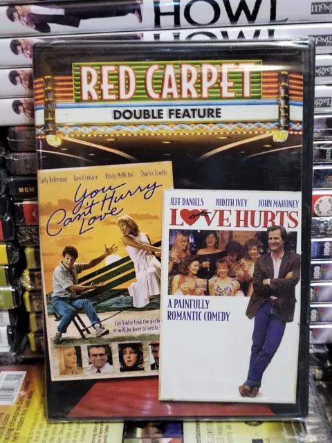 Red Carpet Double Feature: You Can't Hurry Love/Love Hurts (DVD) Factory Sealed