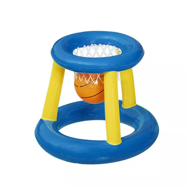 Inflatable Basketball Swimming Pool Toy Ring Floating Children Water Sport Games 2