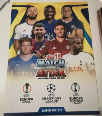 Topps Match Attax Ligue des Champions 21/22 cartes 1-243 choisir 2021/2022 Pick 
