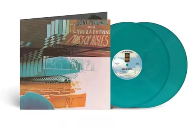 JONI MITCHELL - Miles Of Aisles (2023) 2 LP blue sea vinyl pre-order