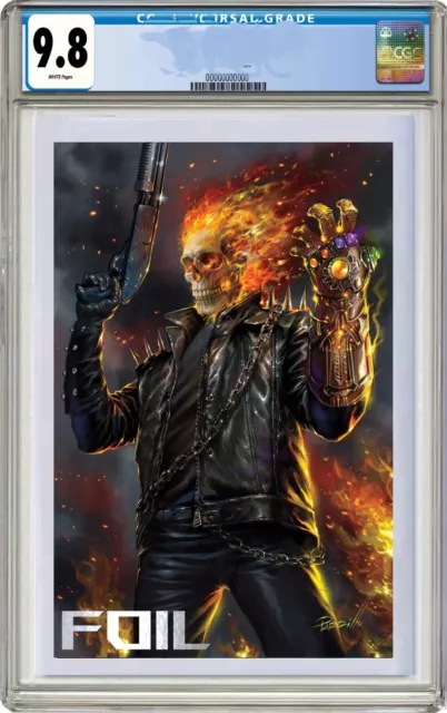 Ghost Rider: Final Vengeance #1 Cgc Parrillo Virgin Foil Pre-Order 04/24