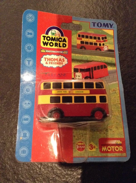 TOMY THOMAS Friends Motor Road Rail Bulgy The Bus New And