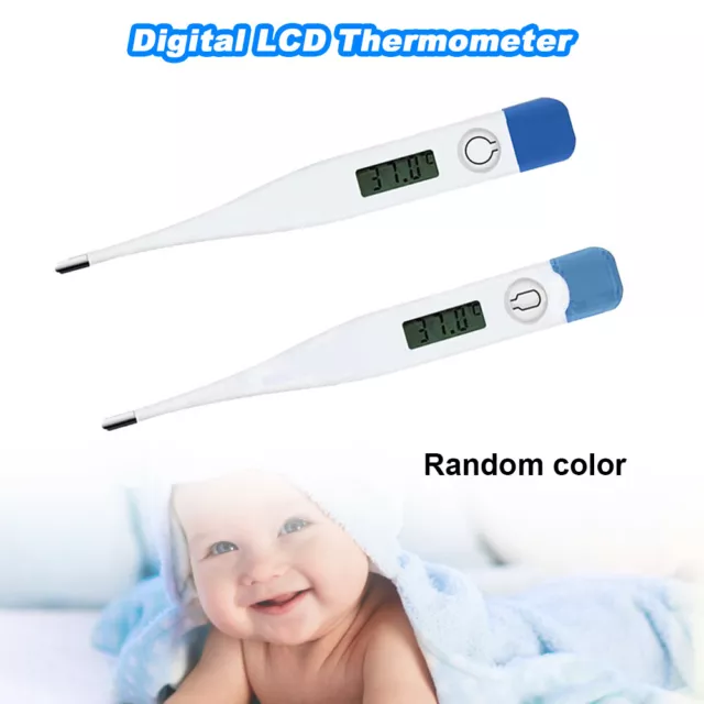 Digital LCD Thermometer Medical Baby & Adult Safe Body Mouth Temperature New AU