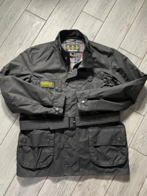 Barbour international store trials jacket