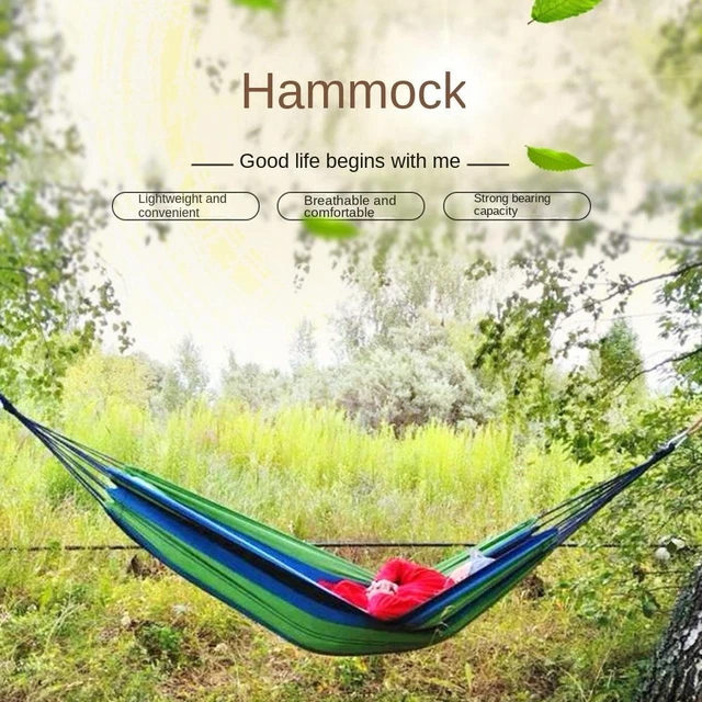 de jardin Hamac Toile Hamac Lit de camping For Single Person|Double Person|Camp