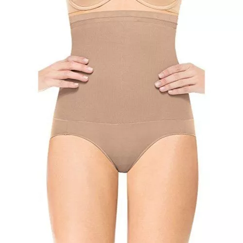 SPANX Assets Red Hot Womens Super Control High Waist Panty 1841 Size 2 Beige