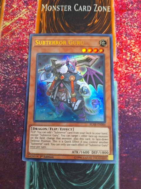 SUBTERROR GURU BLHR-EN084 Ultra Rare Yu-Gi-Oh Card 1st Edition New 2.75 -  PicClick UK