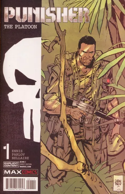 Punisher The Platoon 1 Nm Cover A Marvel Comics 2017 Garth Ennis