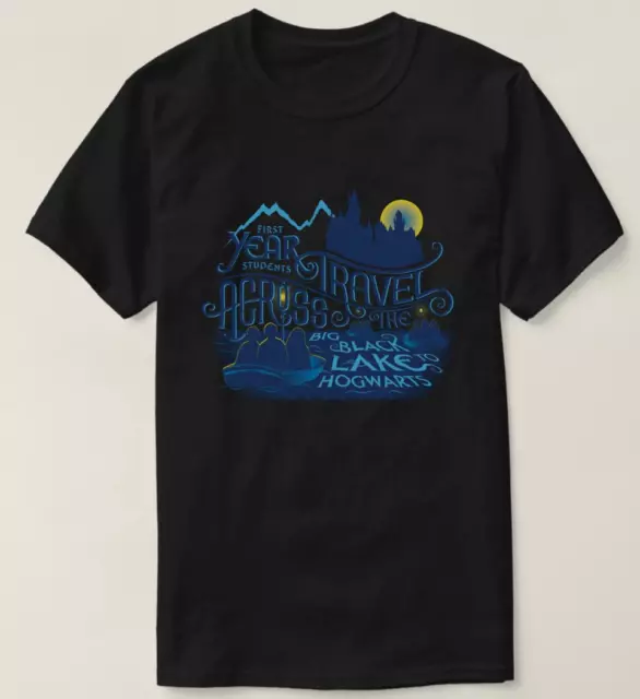 T-shirt Harry Potter | Lac Noir À Hogwarts taille L