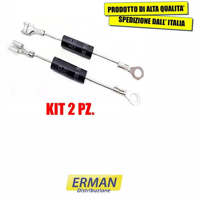 10pcs Diodo Alta Tensione CL01-12 12kV 350mA - Per Forni A Microonde E Fornelli A Induzione - Foto 9
