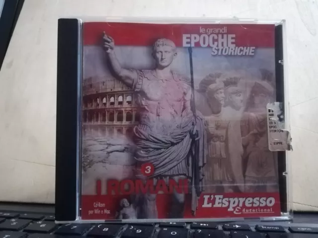 Cd-Rom L'espresso Educational Le Grandi Epoche Storiche 3. I Romani 2001