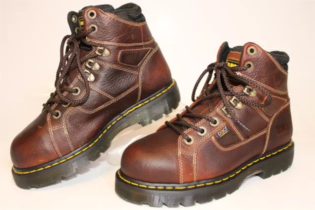 Dr. Martens Industrial Steel Toe Ironbridge Mens 9 Womens 10 Leather Work Boots