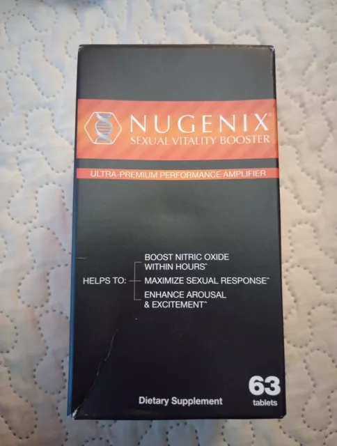 Nugenix Sexual Vitality Booster - 63 Capsules