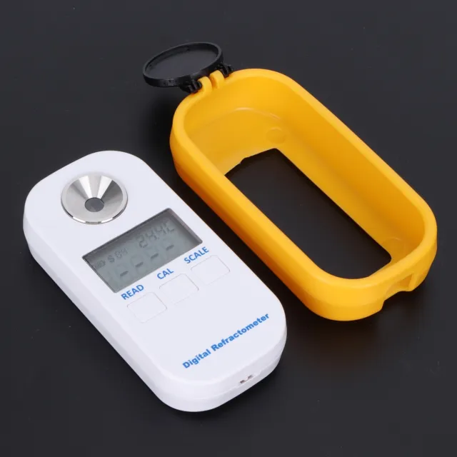 Portable Digital Honey Refractometer 0-90% Handheld Pocket Honey Sugar AA
