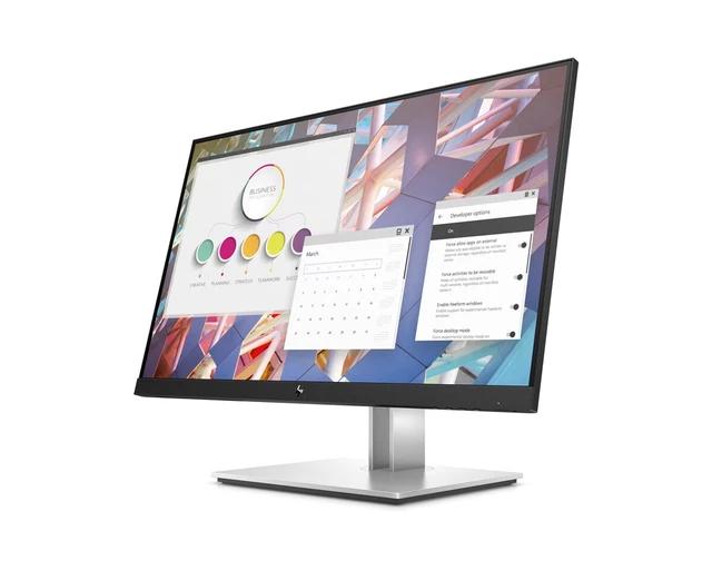 HP E24 G4 - - 60,5 cm (23,8") IPS + LED - Silber - 1.Wahl 2