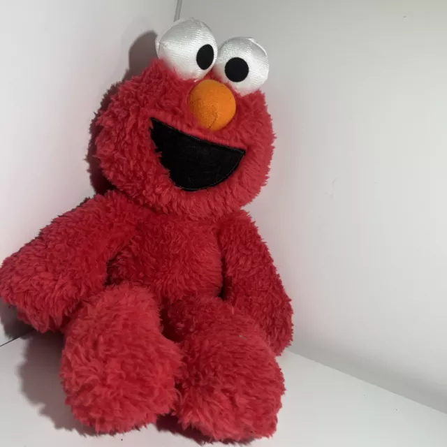 GUND Sesame Street Elmo Plush 12" Take Along Buddy Soft Kids Toddler Toy CLASSIC