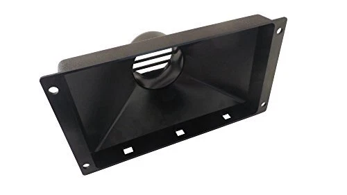 13.5&quote; x 7&quote; x 6&quote; Deep ABS Plastic Dust Hood with 4&quote; OD...