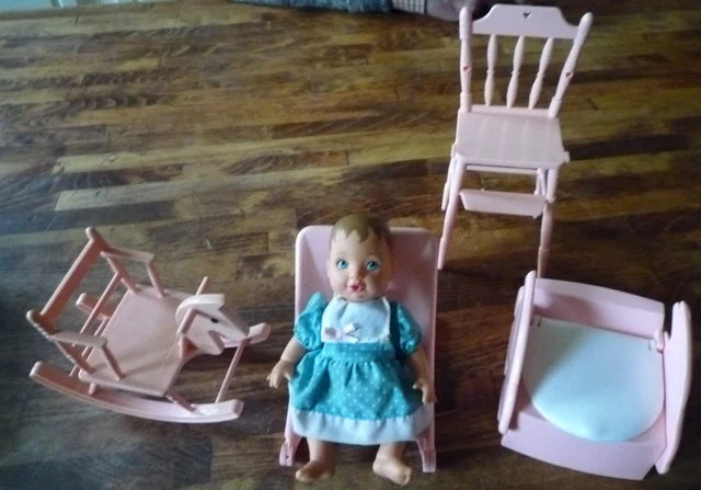 POUPEE ANCIENNE ARTICULEE Couineur Yeux Bougeant T 10 - Sfbj/Unis