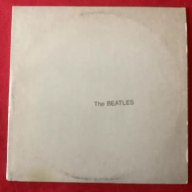 THE BEATLES White Album 2 LP