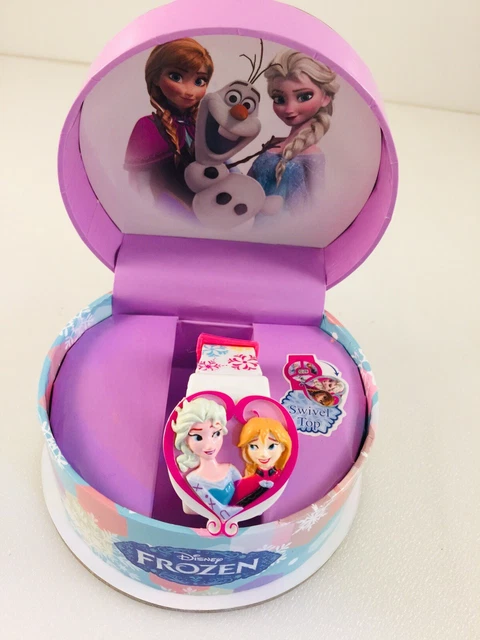 Disney Elsa & Anna Frozen Digital Watch With Swivel Top