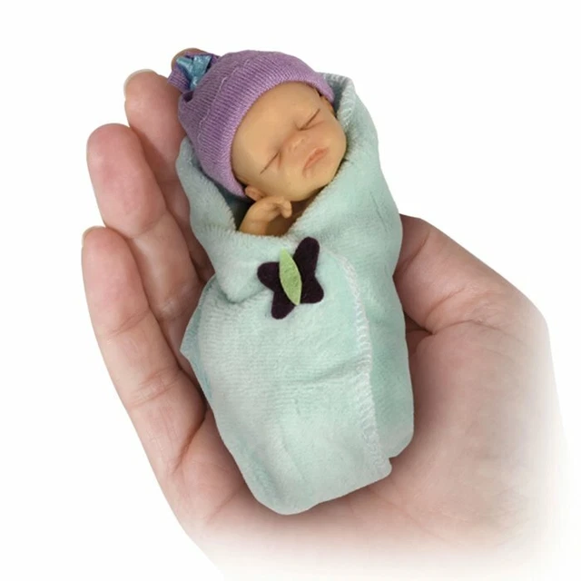 Ashton Drake Bundle of Joy Lifelike Miniature Baby Doll by Sherry Rawn 4"