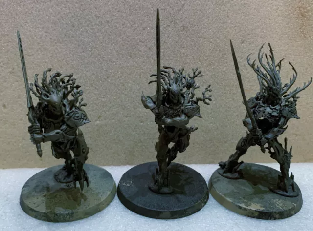 Warhammer Age of Sigmar Sylvaneth Kurnoth Hunters x3