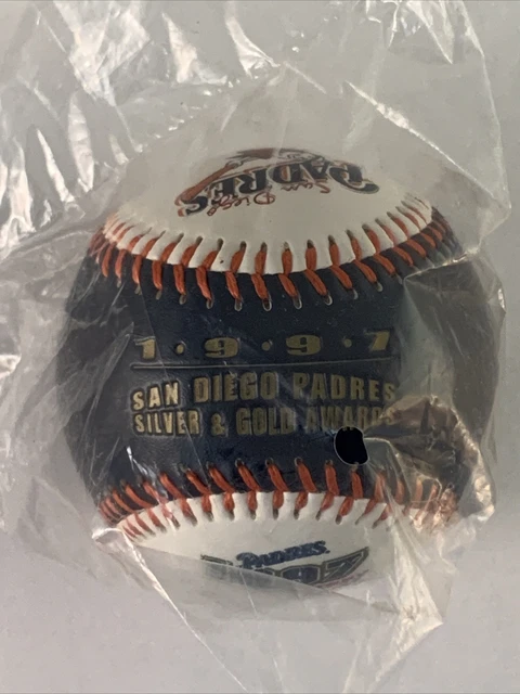 SD Padres 1997 Silver Tony Gwynn & Gold Ken Caminiti Awards Baseball Fotoball