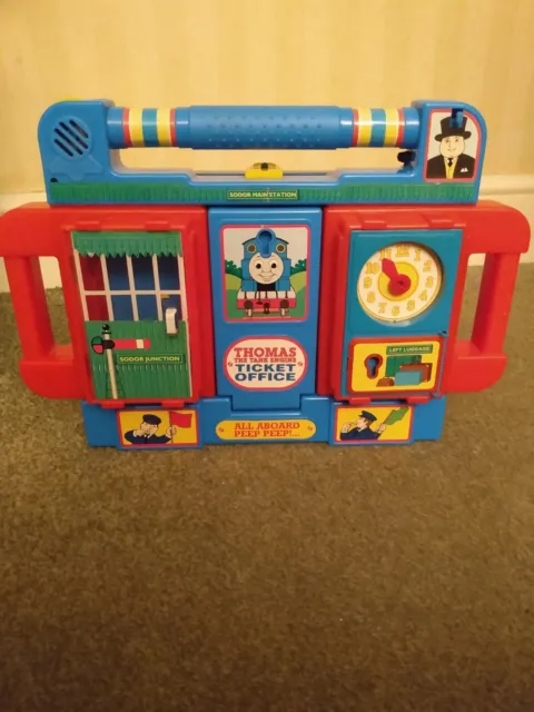 Vintage Thomas the Tank Engine Ticket Office Playset RARE Lovely Condition