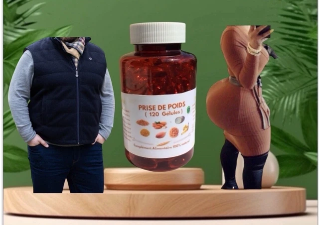 Complément Alimentaire BOBARABA 'Botcho' Pour Prise De Poids - 300 Gélules - Naturel - Fabriqué En France