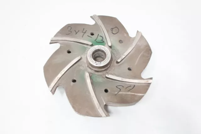 Goulds B10542-1203 3196mtx 3x4-13 Stainless 6-vane Pump Impeller 9in Od