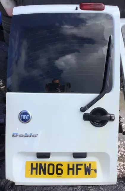 2006 Fiat Doblo - Posteriore - Portiera Lato Destro O/S/R - In Bianco