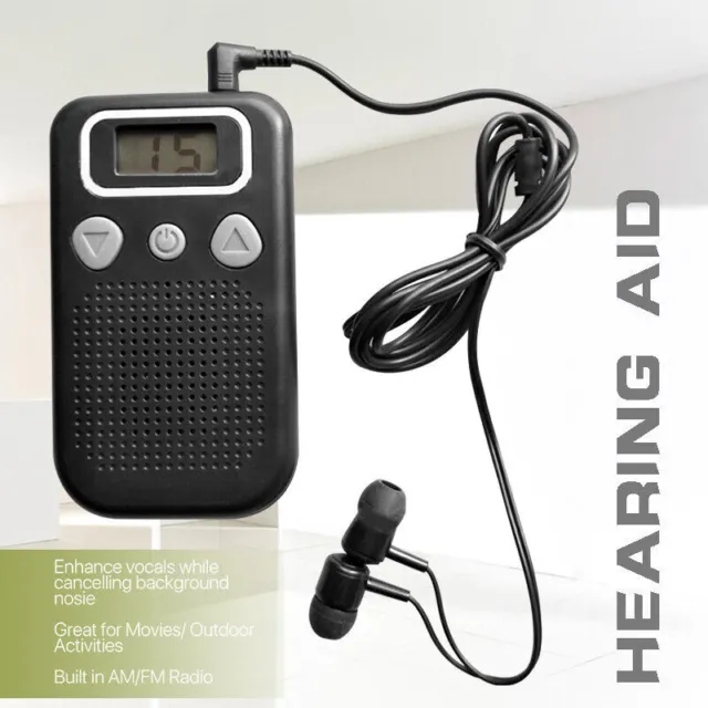 Numériques Derrière l'oreille Amplificateur de voix Écouteurs d'aide Auditive