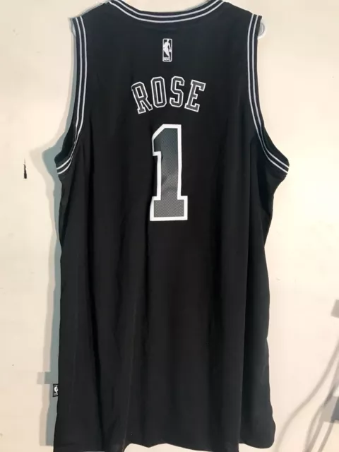 Buy adidas Derrick Rose Jersey White Swingman #1 Chicago Bulls