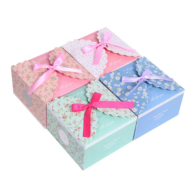 12 PCS Valentine Treat Boxes Chocolate Candy Gift Box Gift Candy Boxes Fashion