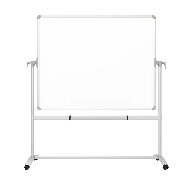 VIZ-PRO Mobile White Board with Stand Magnetic Dry Erase Board Double-Sided