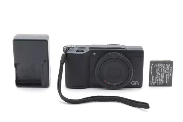 [ TOP MINT ] RICOH GR II 16.2MP Compact Wi-Fi Camera Black From JAPAN