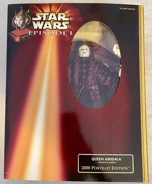 Star Wars Episode I Queen Amidala Return to Naboo 2000 Portrait Edition Doll 12”