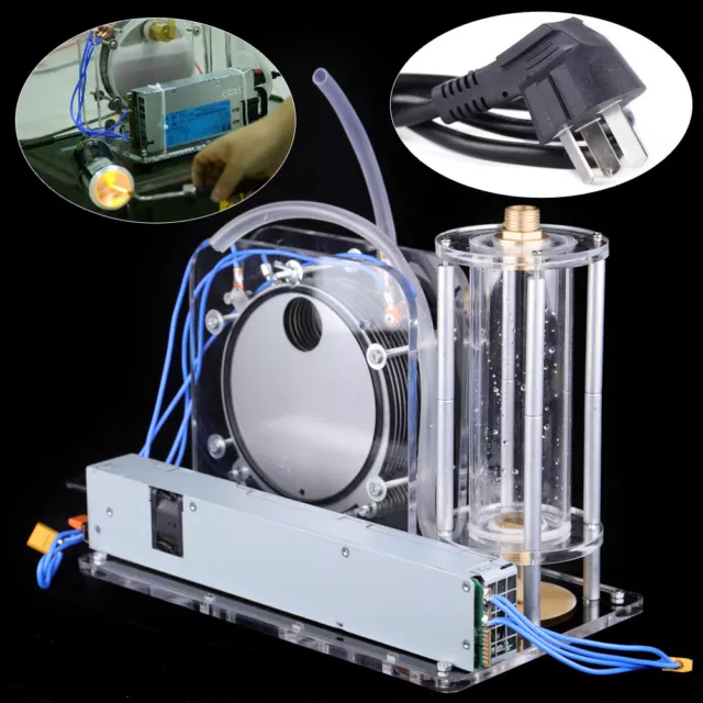 200W Electrolysis Water Machine Oxy-hydrogen Flame Generator Water Welder