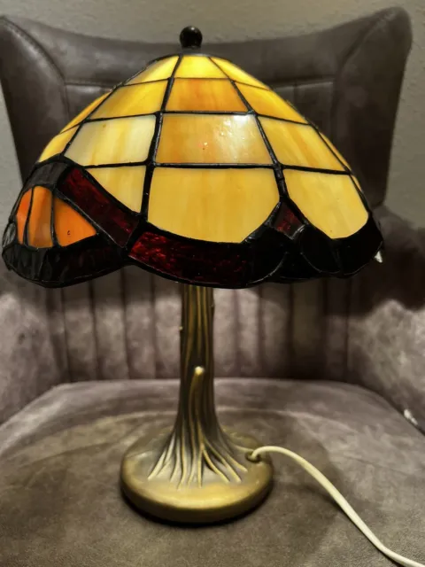 1 Tiffany Stil Lampe Vintage Tischlampe Schlafzimmerlampe Tiffany Style