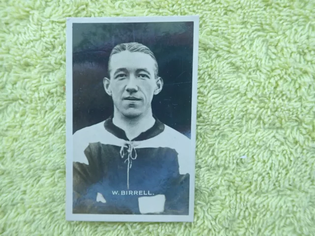 THOMPSON ADVENTURE SIGNED REAL PHOTO Football Trade Card W Birrell Middlesbrough