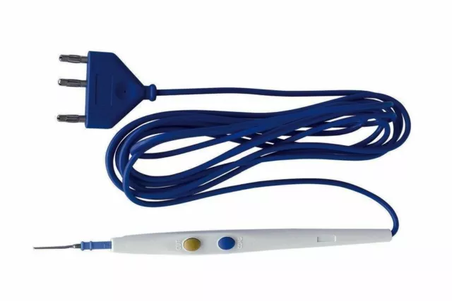 Electrosurgical ESU Diathermy Pencil Disposable Single Use Hand Switch 25 Pc