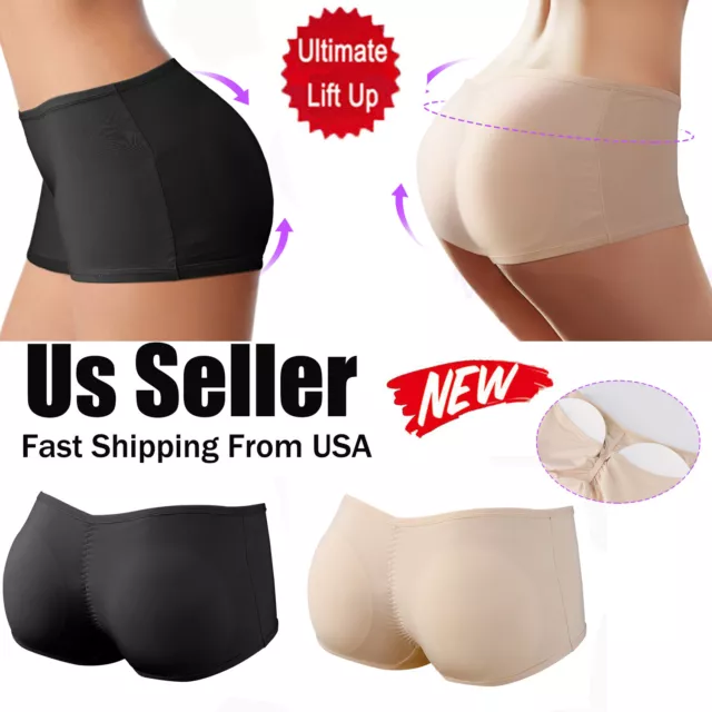 Booty Shaper Padded Underwear Panty Women's FAKE ASS Butt Lifter & Hip Enhancer