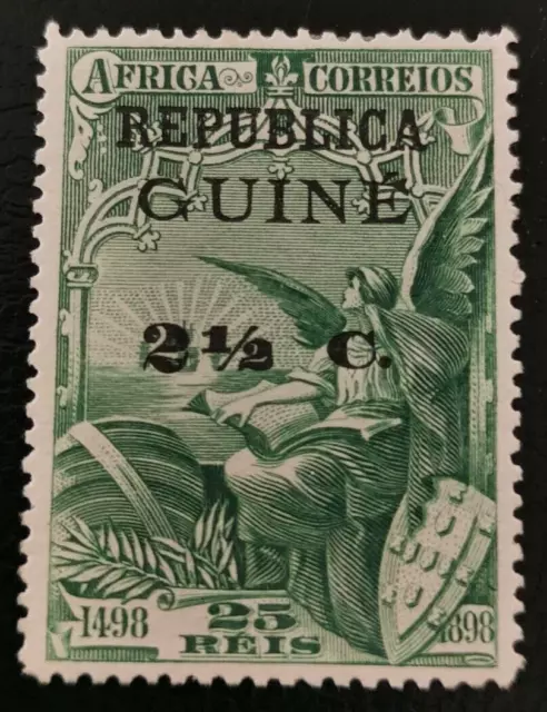 Guinea: 1913 Vasco da Gama Stamps of Portuguese Africa Ove. (Collectible Stamp).