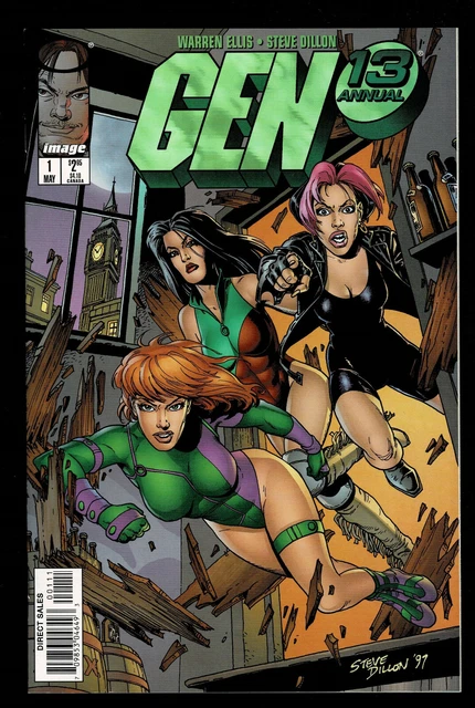 Gen 13 Annual #1 (1997) Warren Ellis Image Comics - Combine Shipping